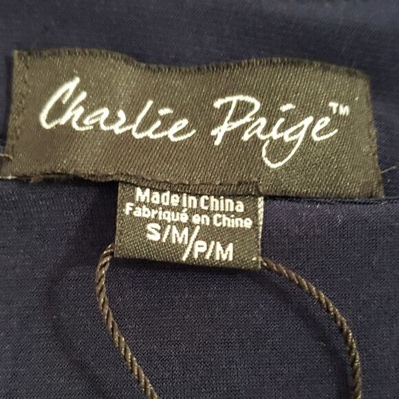 Charlie Paige. Darling 3/4 Sleeve Scoop Neckline with Multi Layers. Size S/M. - Picture 8 of 12